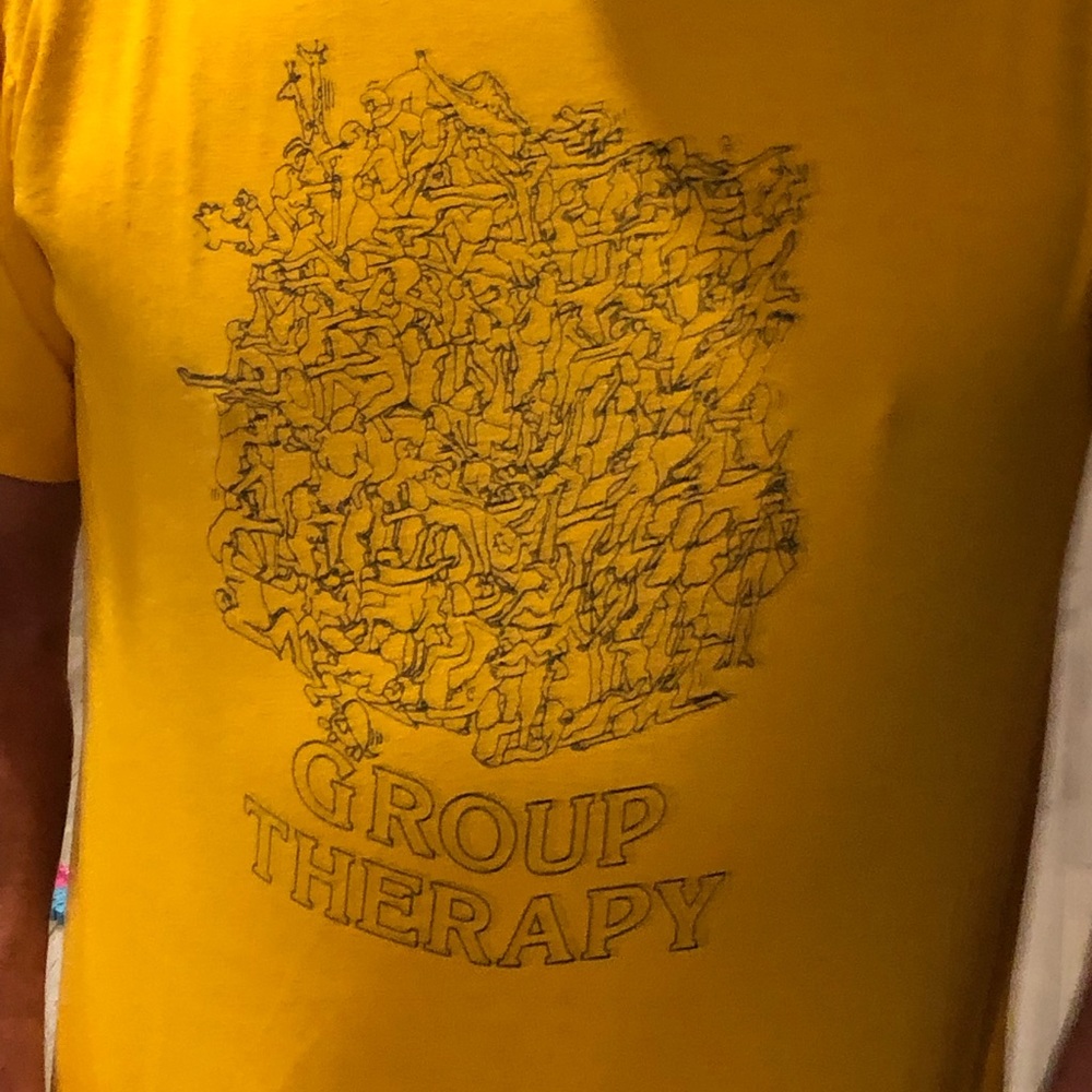 Group therapy 1970s shirt. New. Size large. Went through my grandpas stuff.